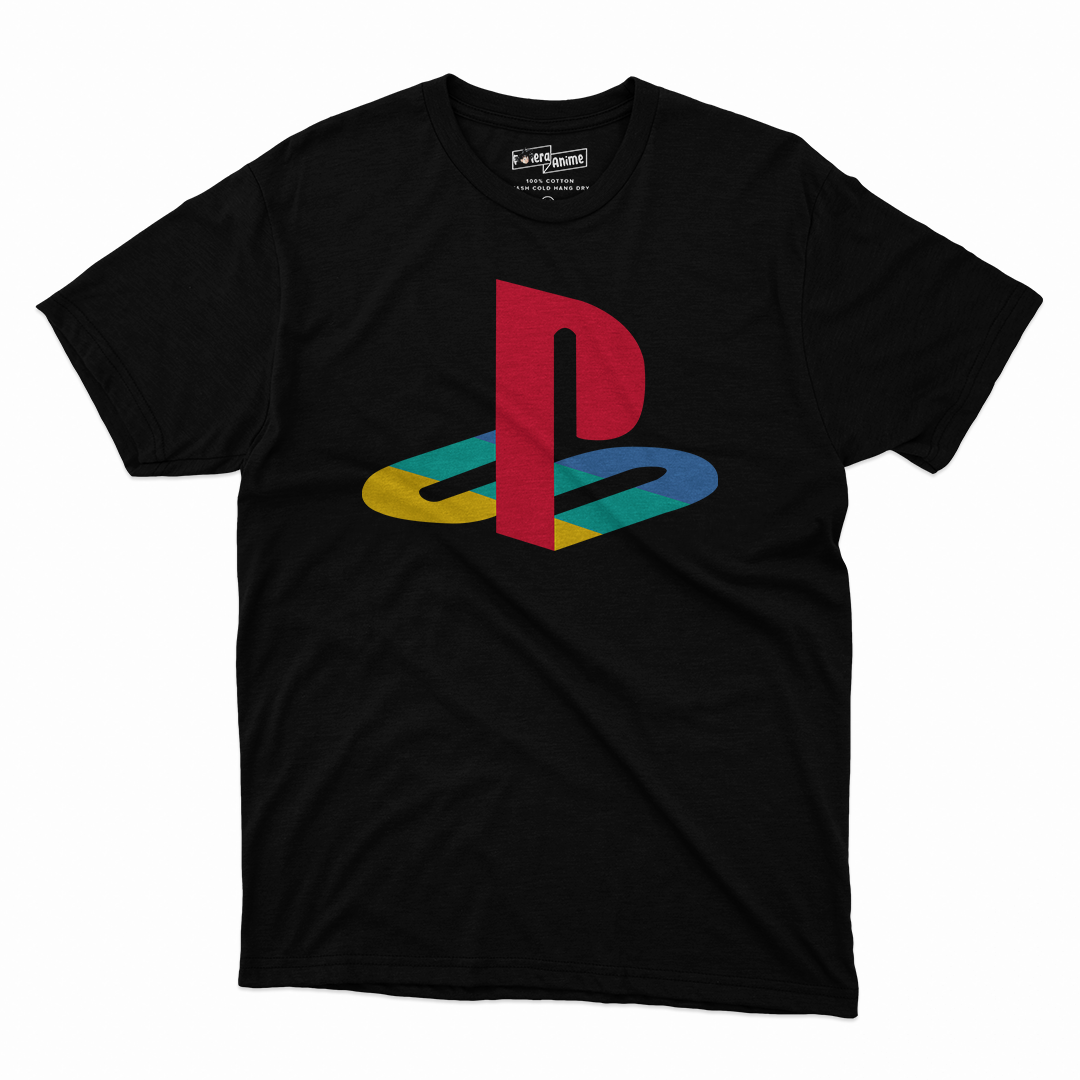 Polera Video Juegos- Logo Playstation