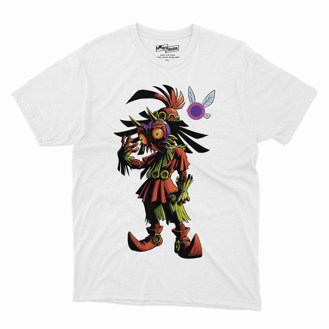 Polera Video Juegos- Skull Kid x Navi Zelda