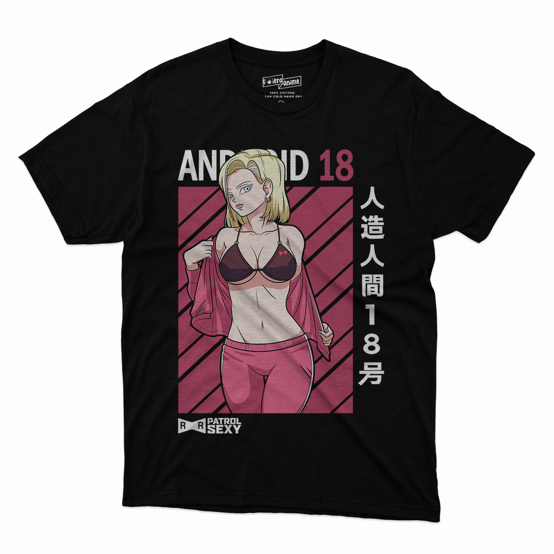 Polera Waifus- Android 18