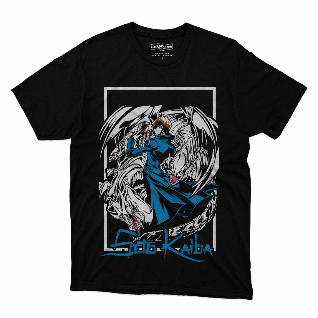 Polera Yugi-Ho - Seto Kaiba