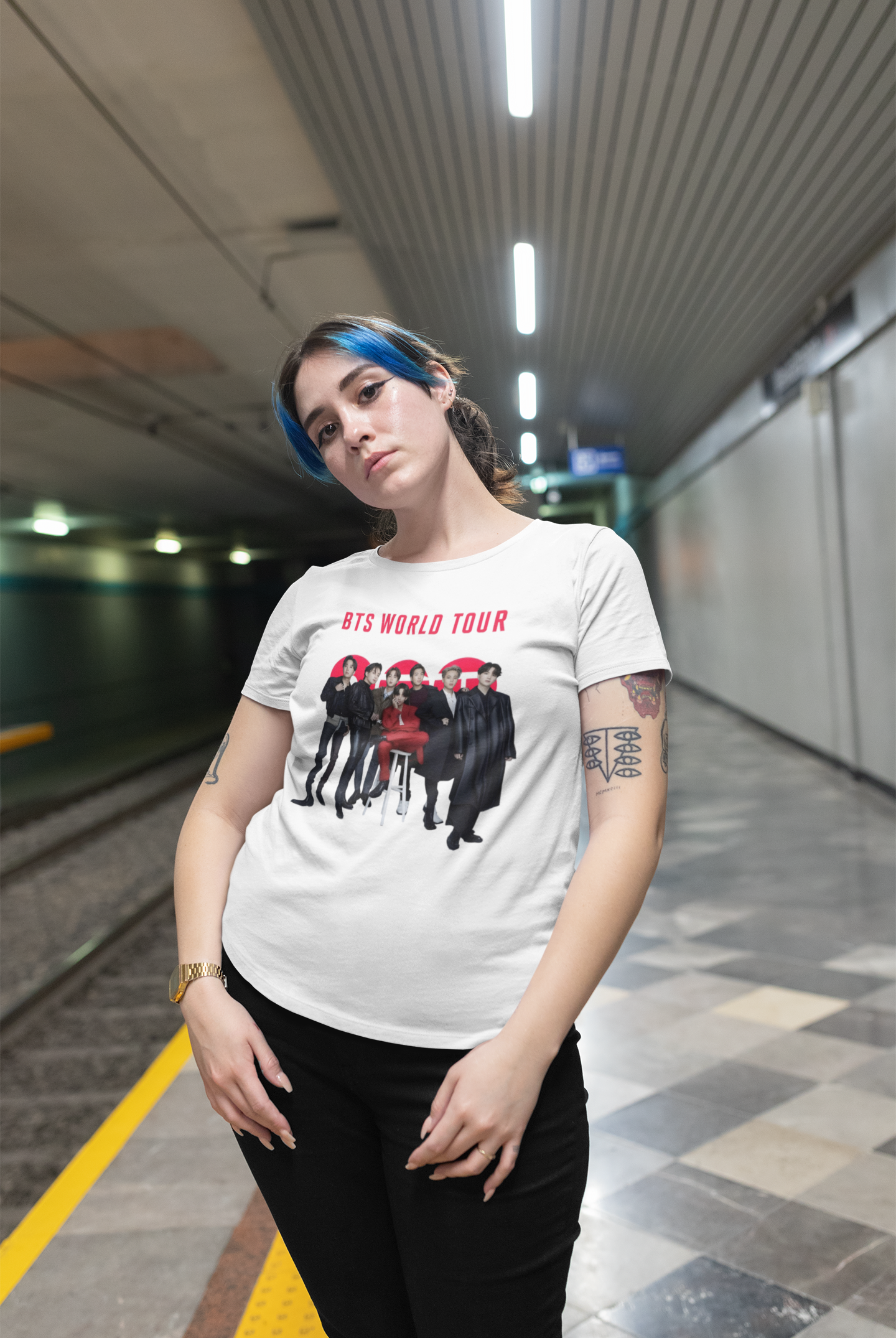 Polera BTS kpop world tour
