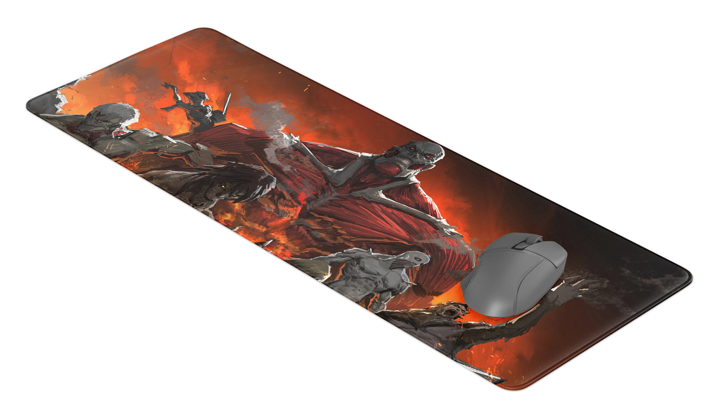 Mousepad Atack on titan