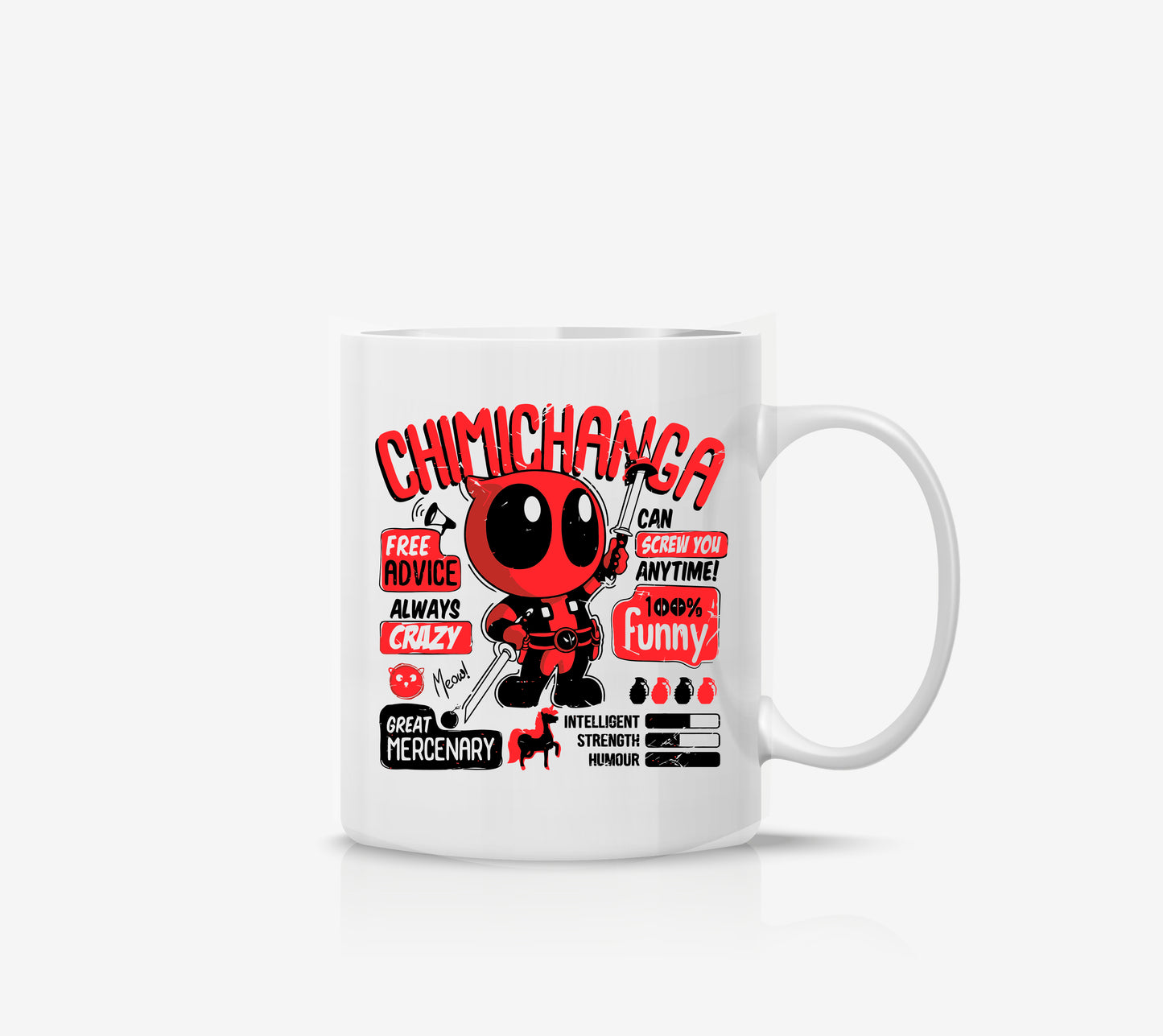 Taza Dead Pool Chimichanga