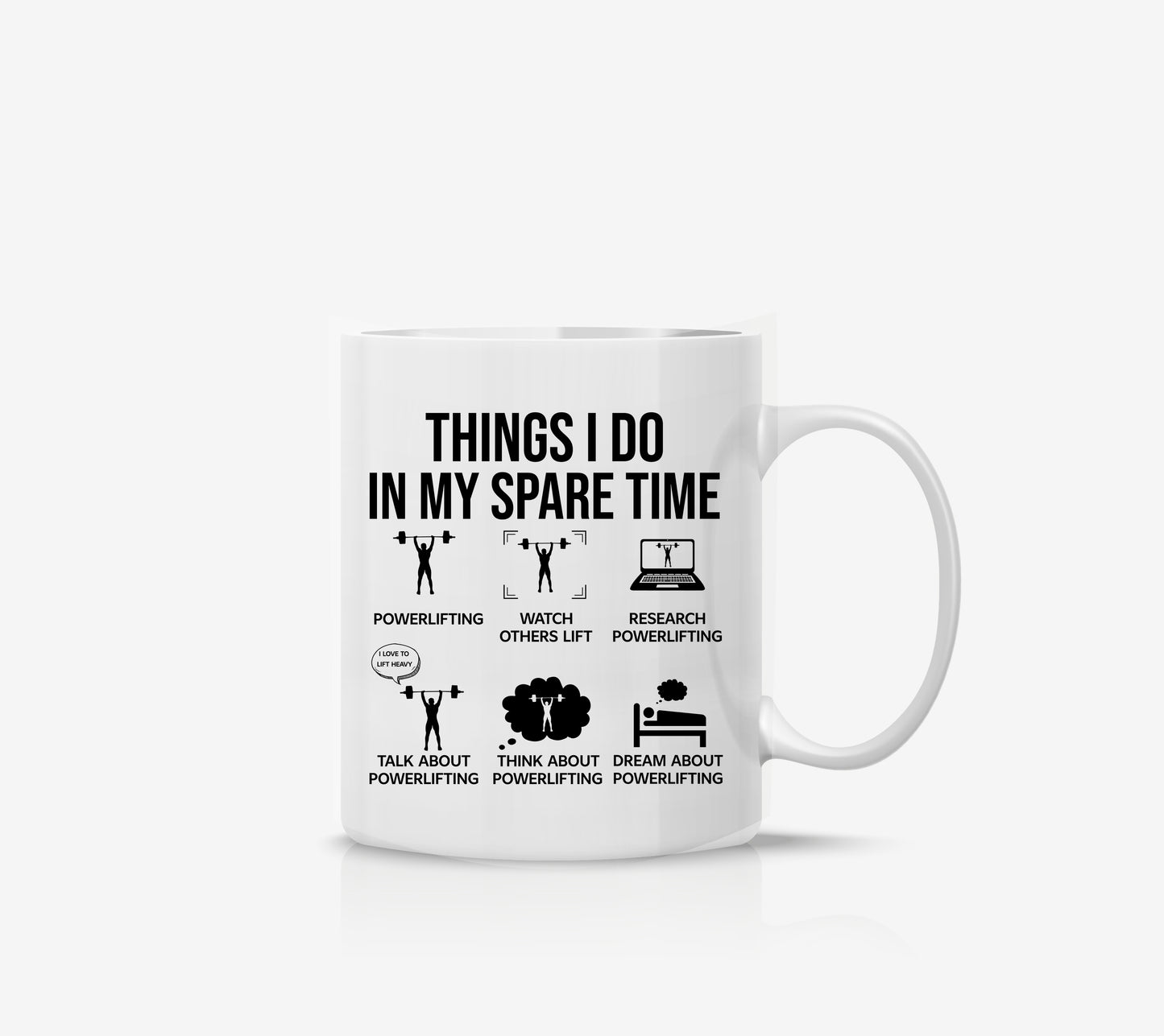 Taza Things i Do GYM