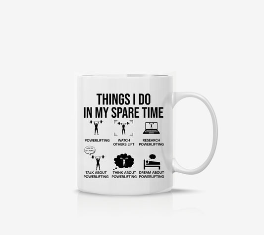 Taza Things i Do GYM
