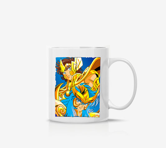 Taza Caballeros del Zodiaco