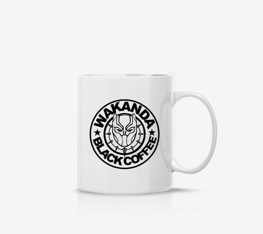 Taza Wakanda Black Coffee