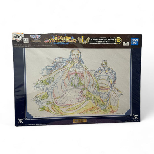 Fotograma Genga Art One Piece Treasure Cruise Nefertari Vivi And Karoo Bandai Ichiban Kuji