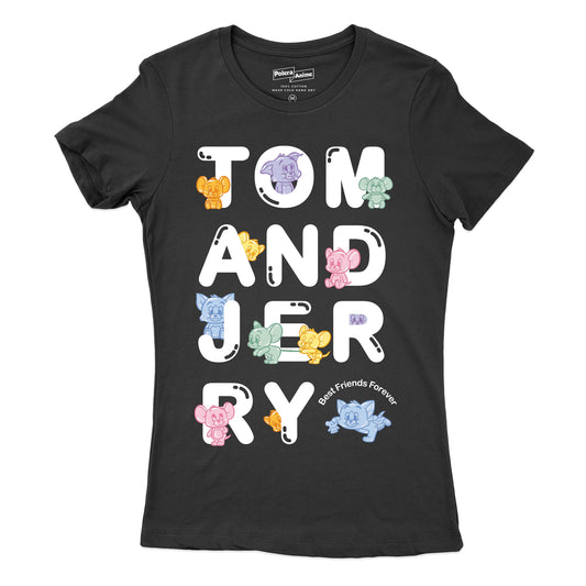 Polera Mujer - Tom y Jerry