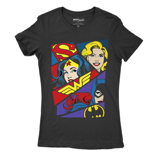 Polera Mujer -  Super Chicas