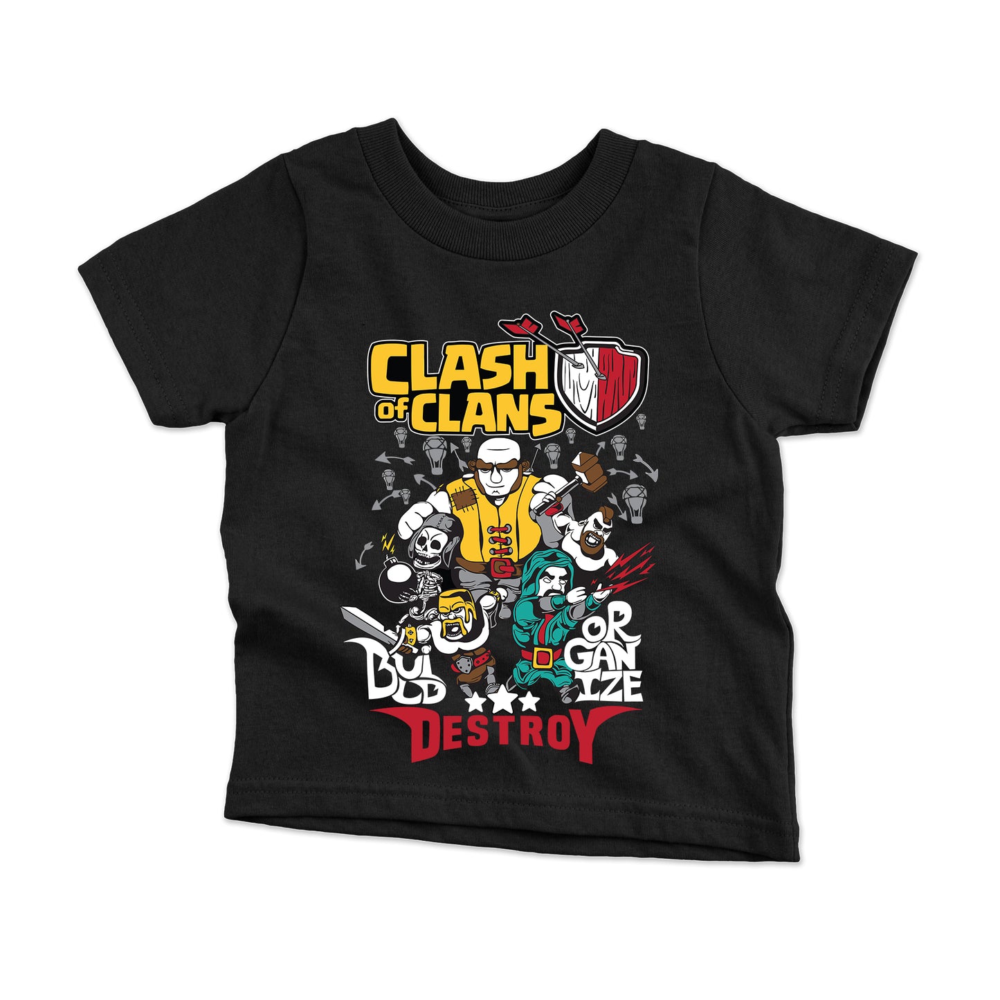 Polera Niños - Clash of Clans  Destroy