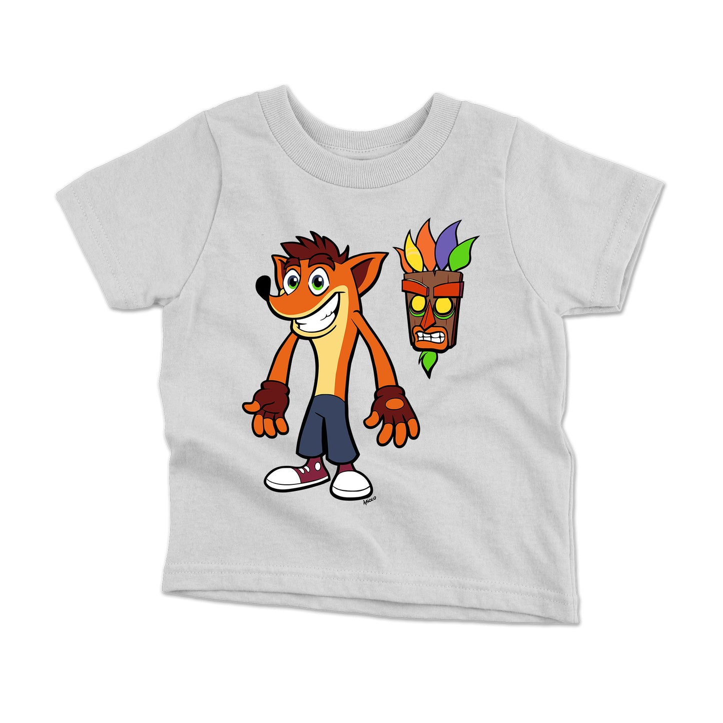Polera Niños - Aku Aku y crash
