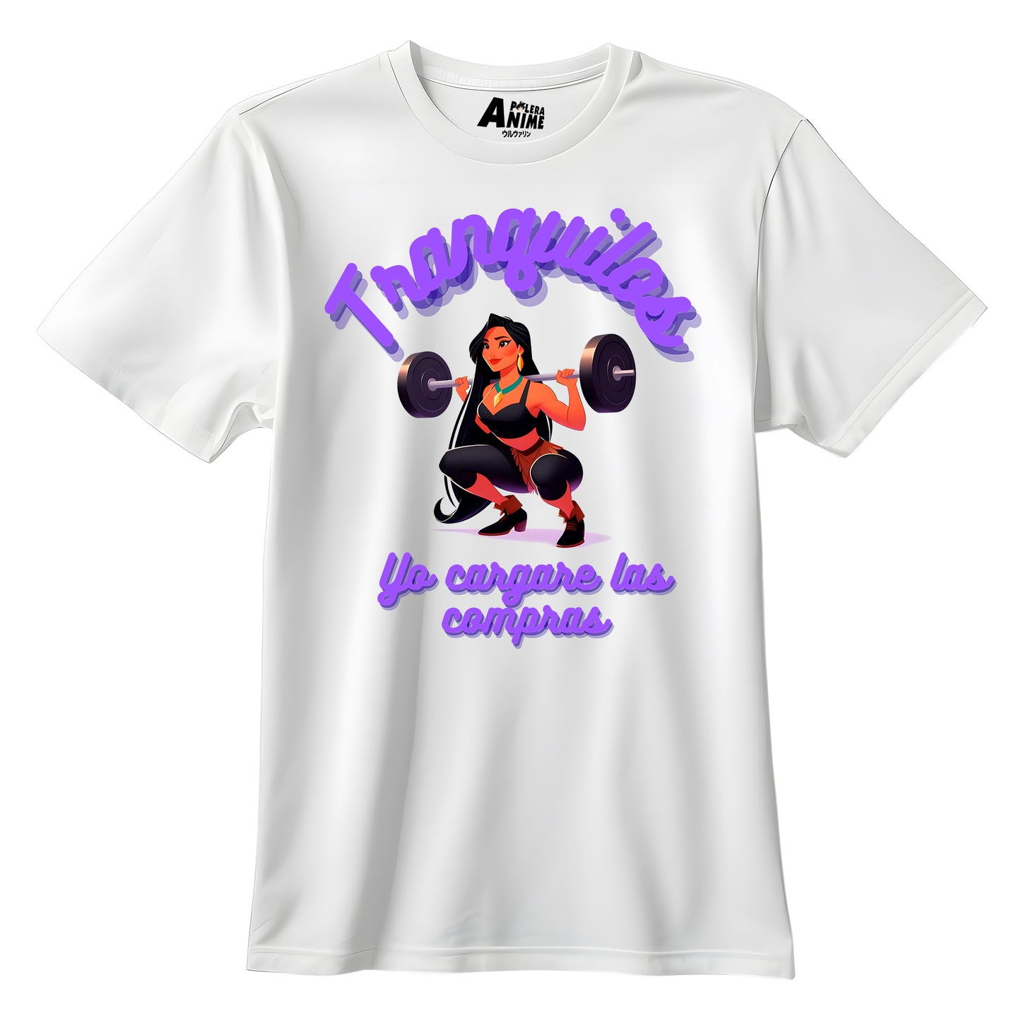 Polera Gym - Yo Cargare las Compras