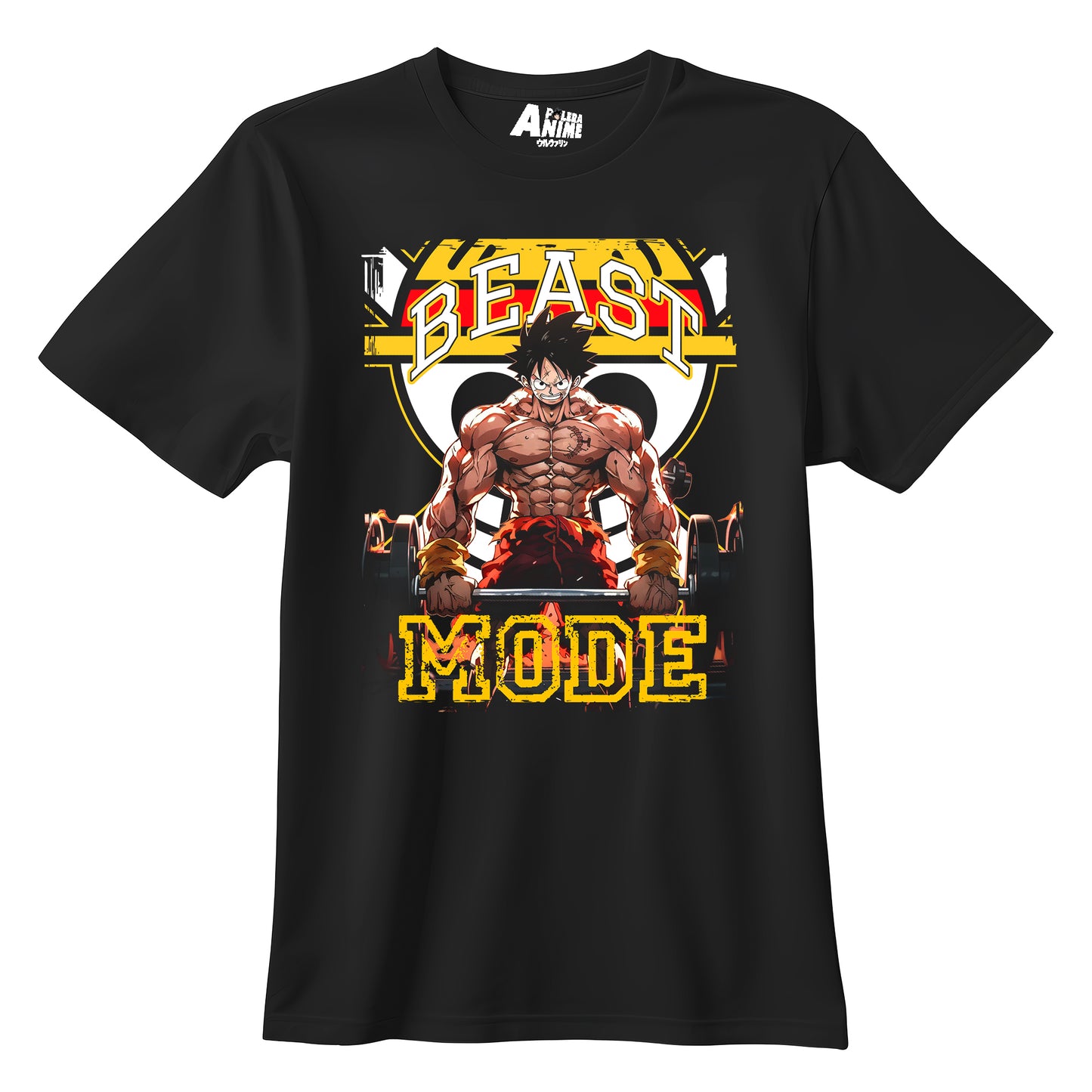 Polera Gym - Luffy Beast Mode