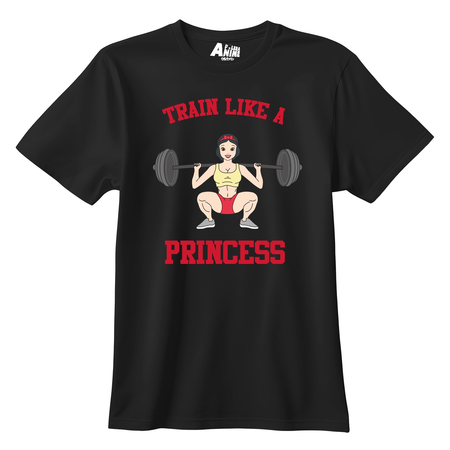 Polera Gym - Train Like A Princess Blanca nieves