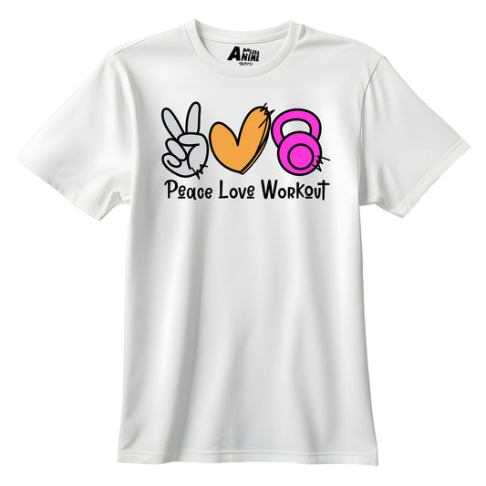 Polera Gym - Peace Love Work