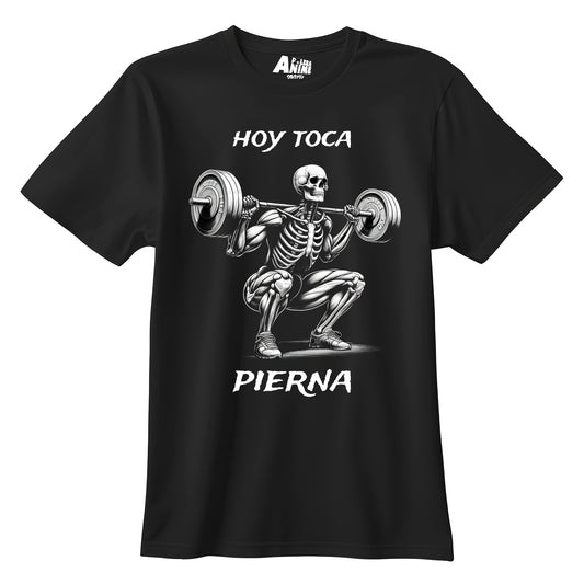 Polera Gym - Hoy Toca Pierna