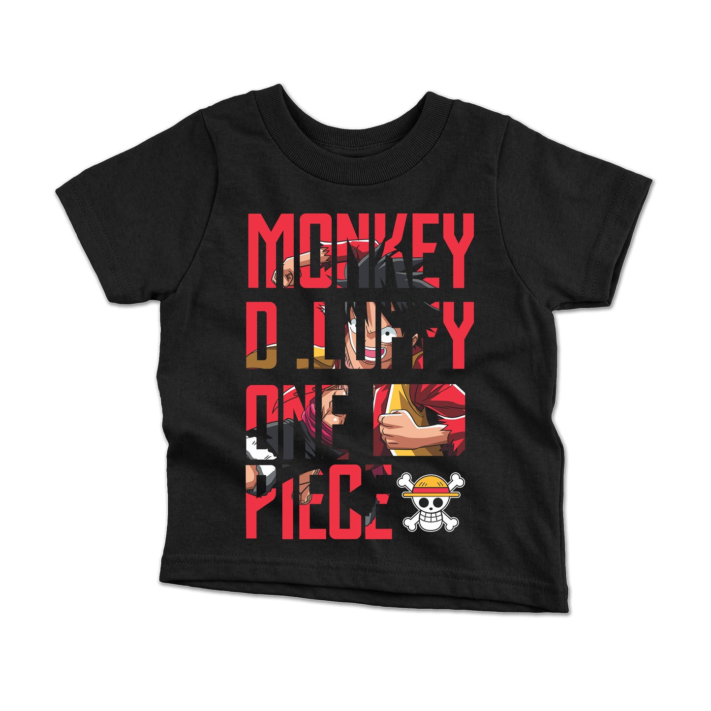 Polera Niños - Monkey d Luffy