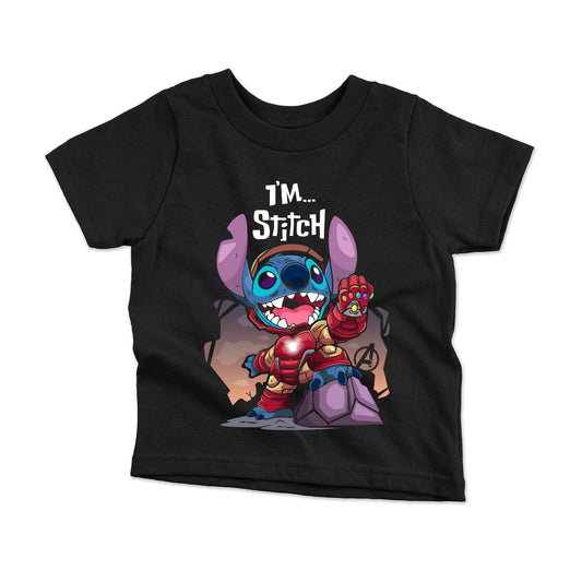 Polera Niños - Stitch X Iron Man