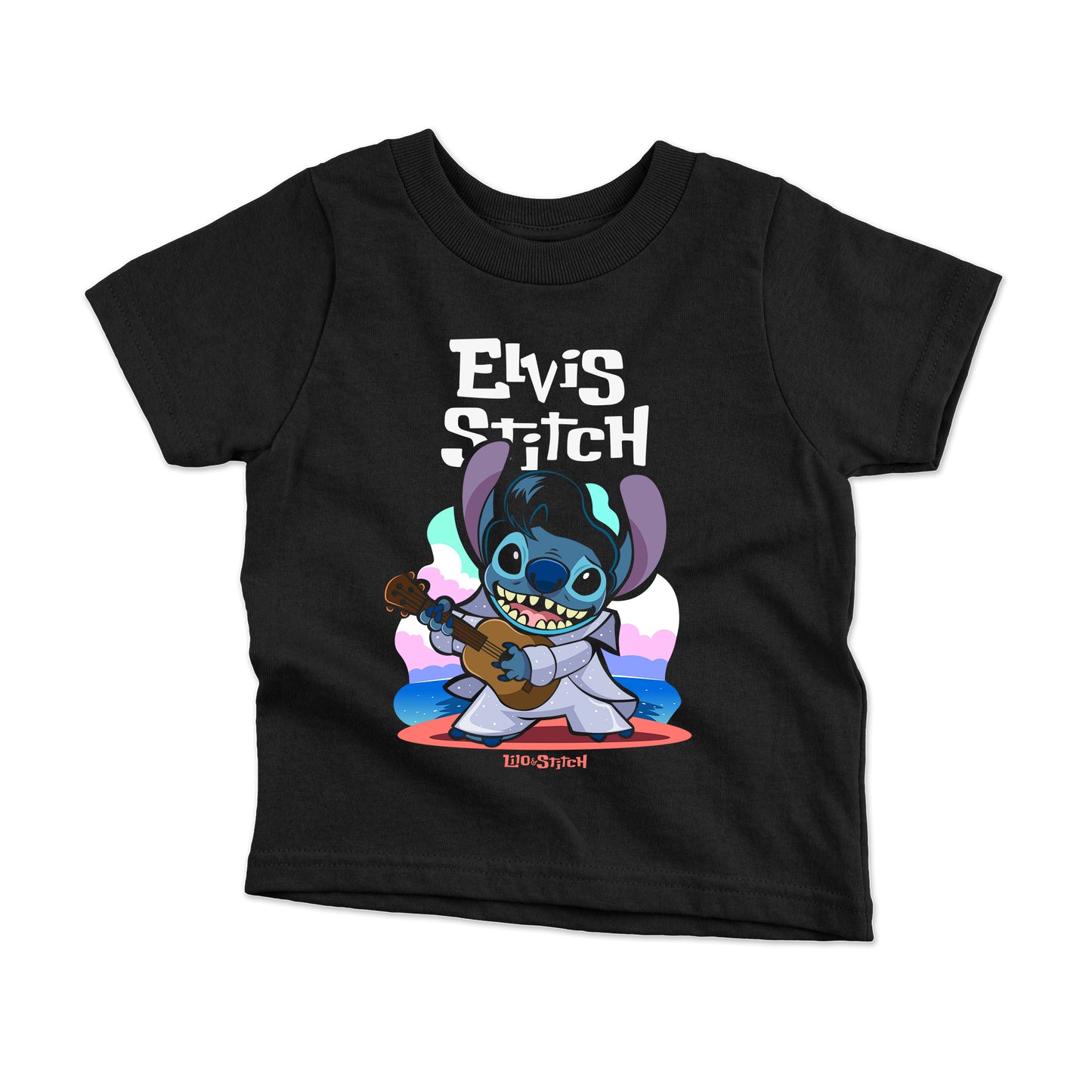 Polera Niños - Stitch X Elvis