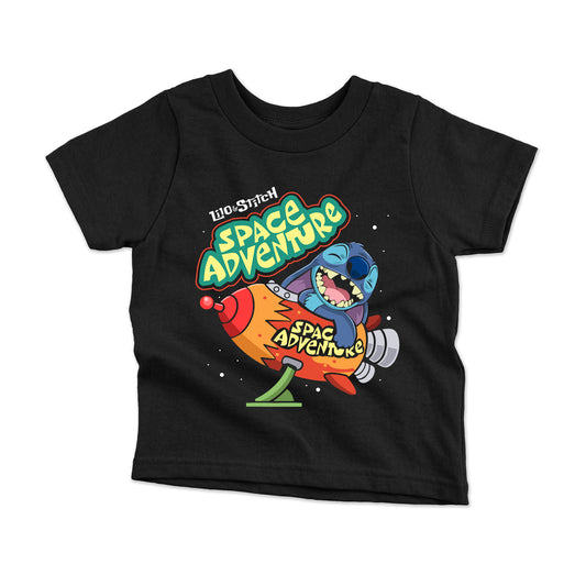 Polera Niños - Stitch Space adventure