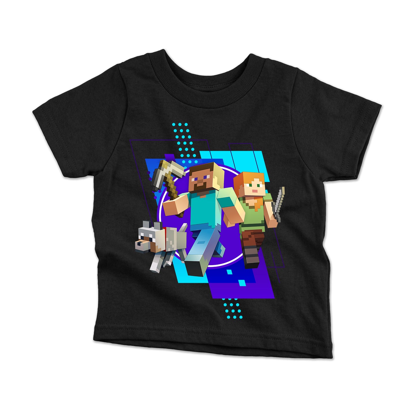 Polera Niños - minecraft