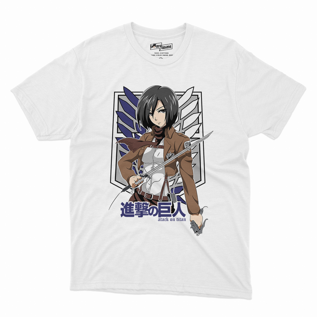 Polera Mikasa Ackerman Attack On Titan