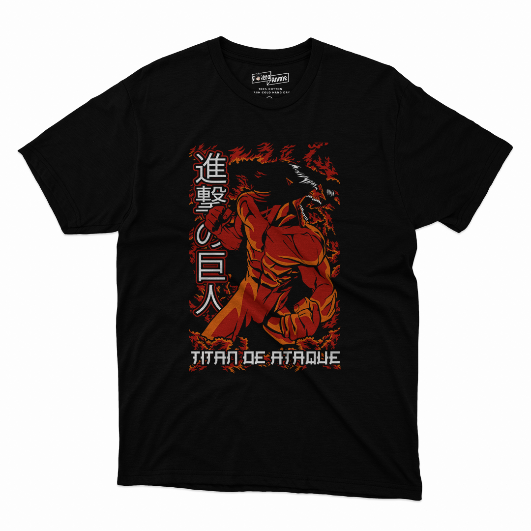 Polera Titan De Ataque Attack On Titan