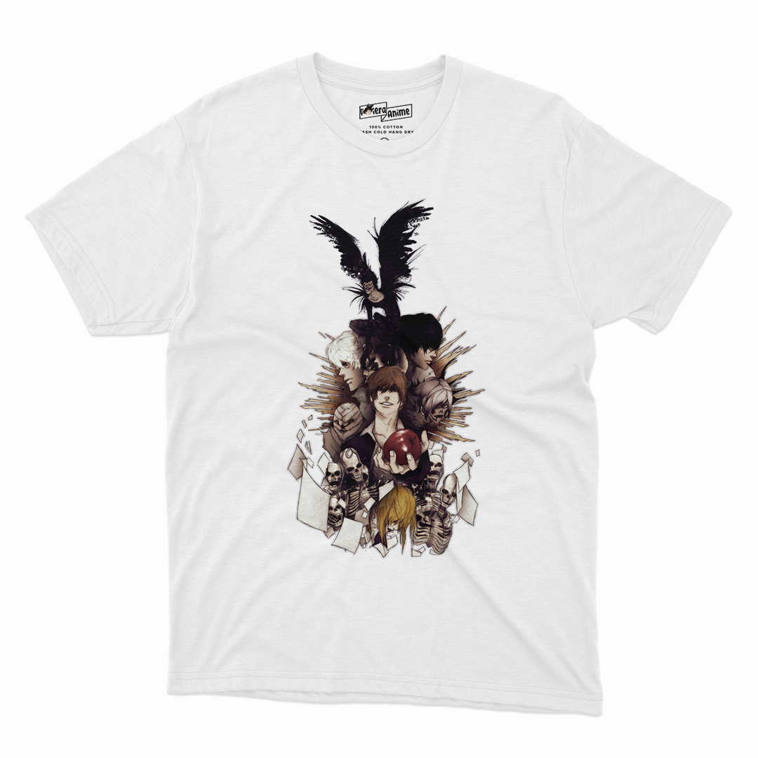 Polera Dead Note - personajes