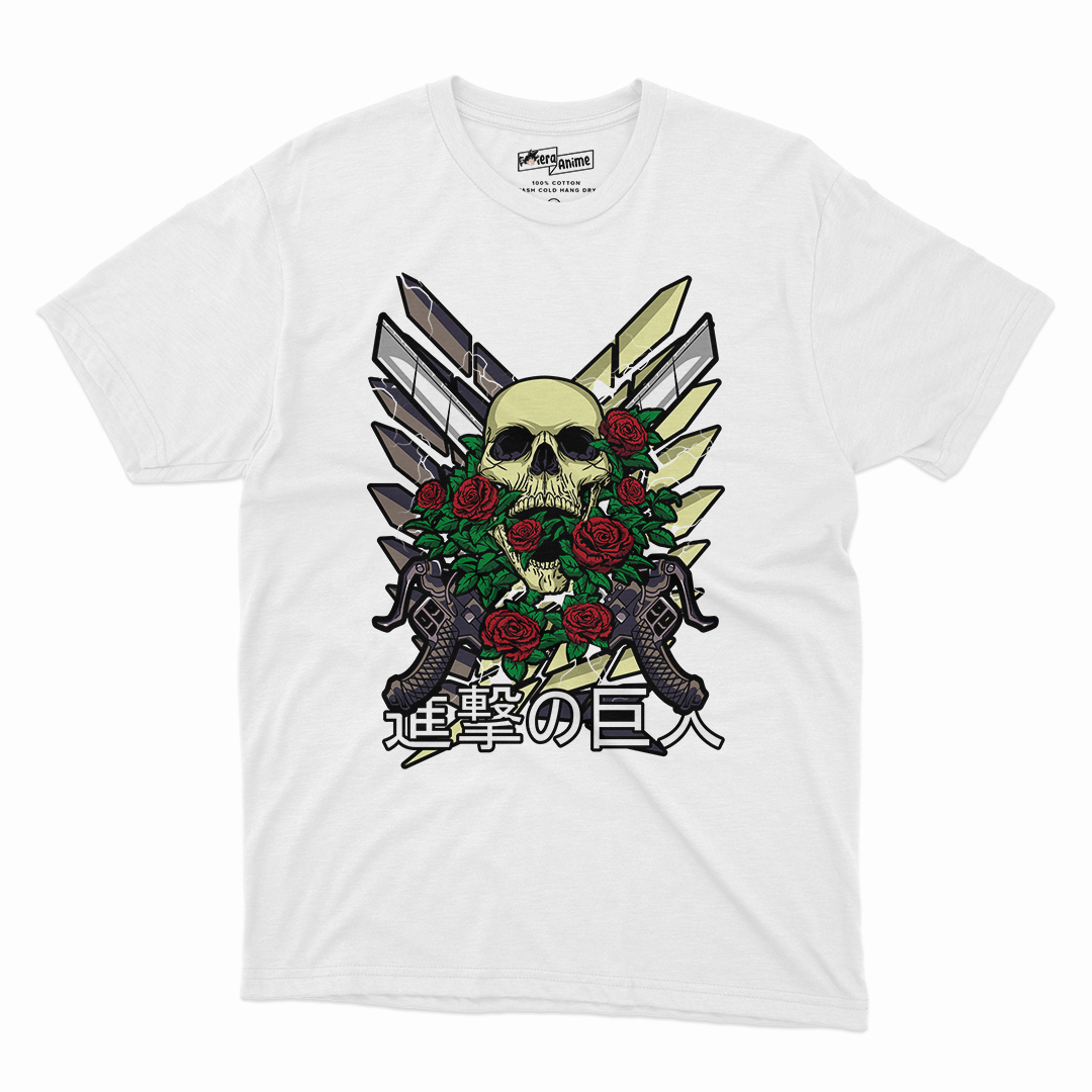 Polera Attack On Titan Calavera