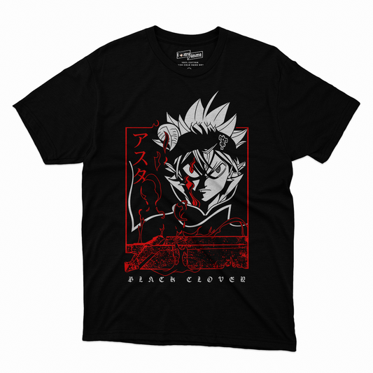 Polera Black Clover Asta