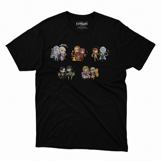 Polera Black Clover Chibi