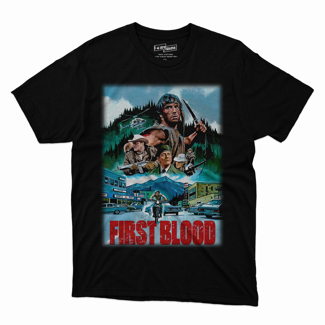 Polera First Blood - Rambo
