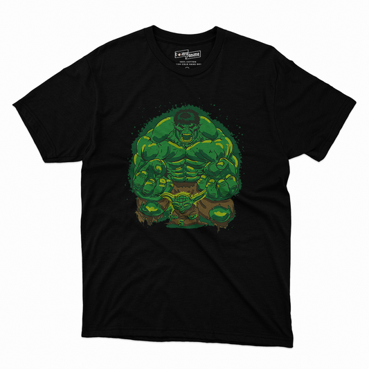 Polera Crosovers - Hulk x Yoda