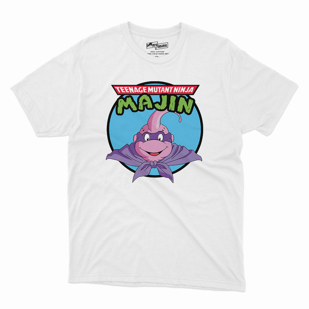 Polera Crosovers - Majin Boo Teenage Mutant Ninja