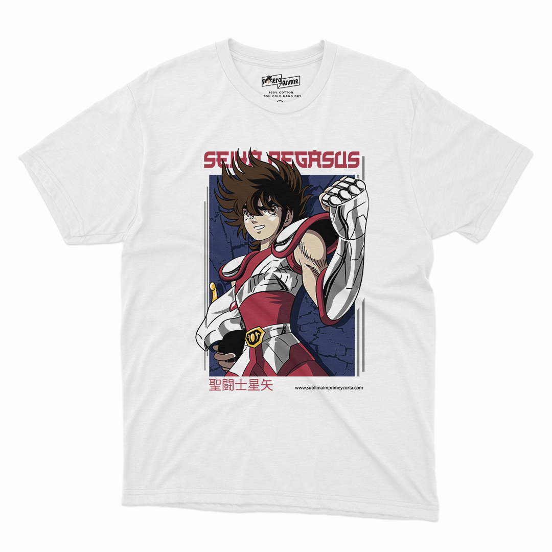 Polera Caballeros Del Zodiaco - seiya Pegasus