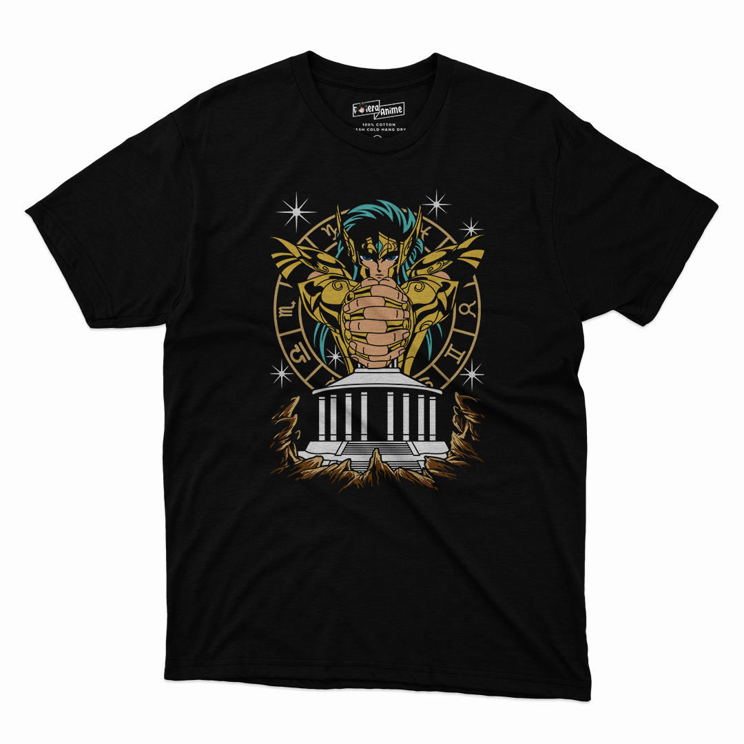 Polera Caballeros Del Zodiaco - Acuario