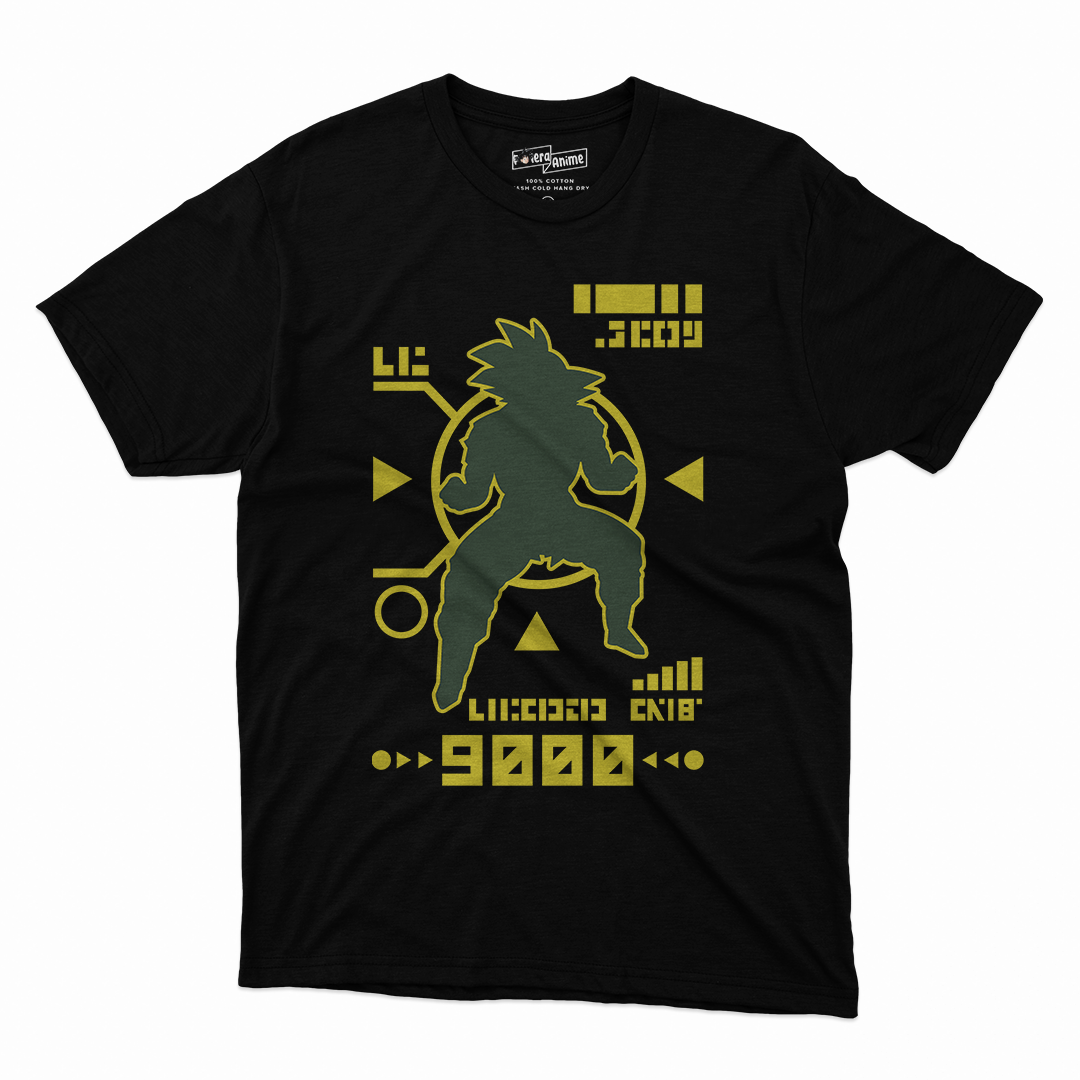 Polera Dragonball - 9000 De poder