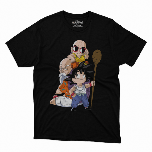 Polera Dragonball - Roshi Goku Krilin