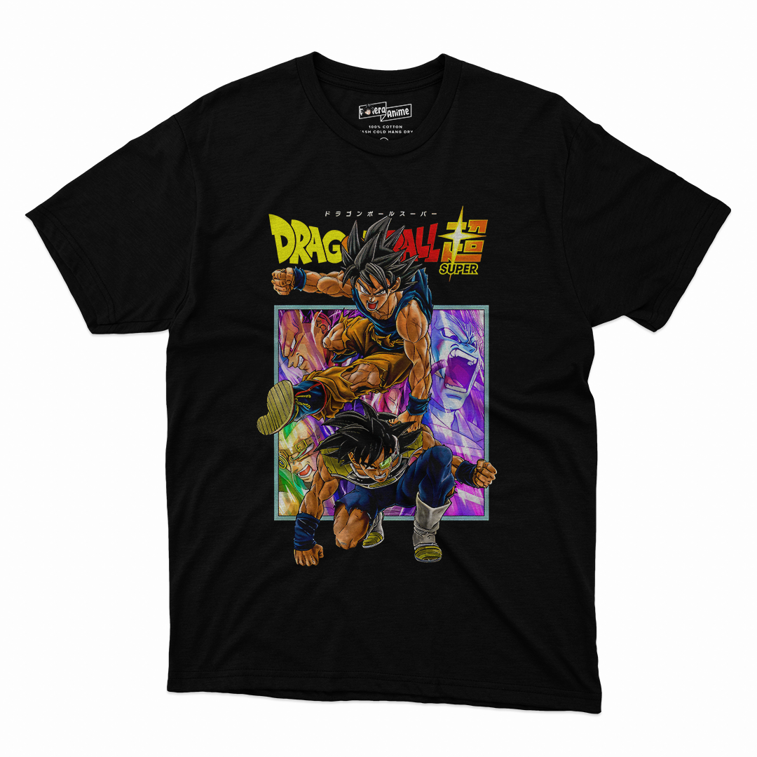 Polera Dragonball - Goku x Bardock