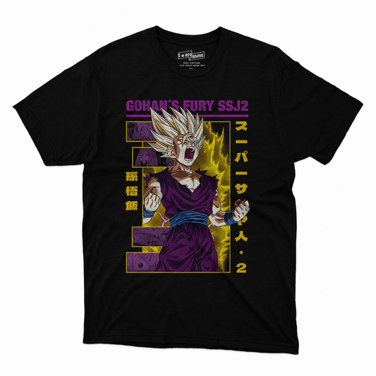 Polera Dragonball - Gohan´s fury Ssj2