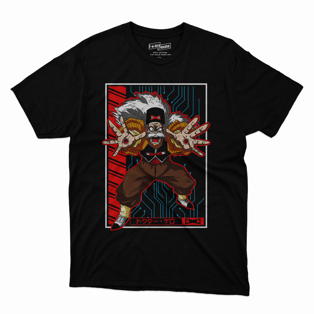 Polera Dragonball - Dr. Gero