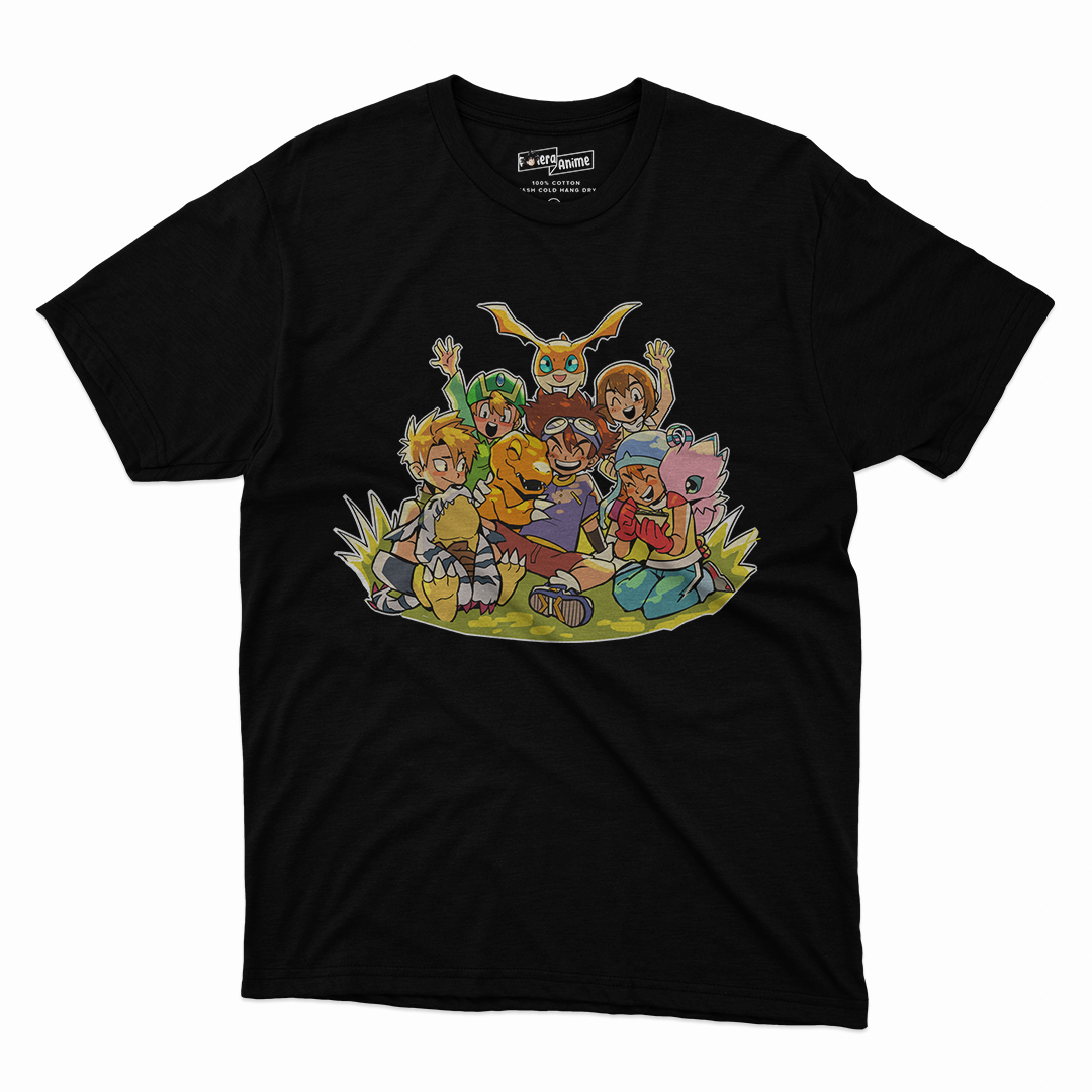 Polera Digimon - Digimon Adventure Niños Elegidos