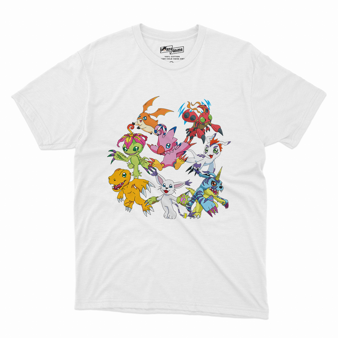 Polera Digimon -  Digimon Adventure Digimons