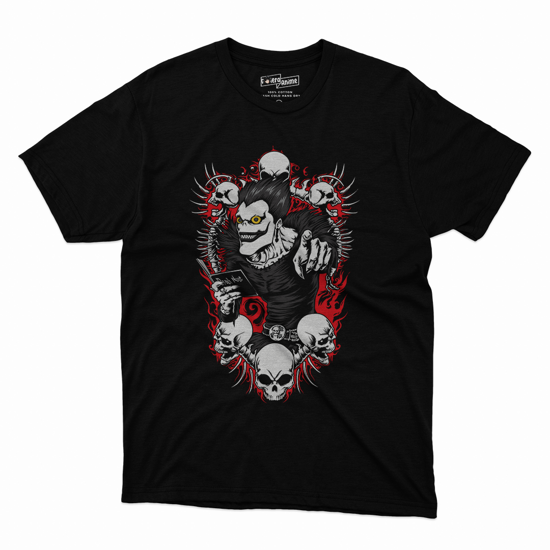 Polera Dead Note - Ryuk Calaveras