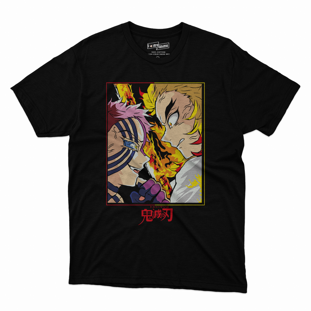 Polera Demon Slayer - Rengoku x Akasa