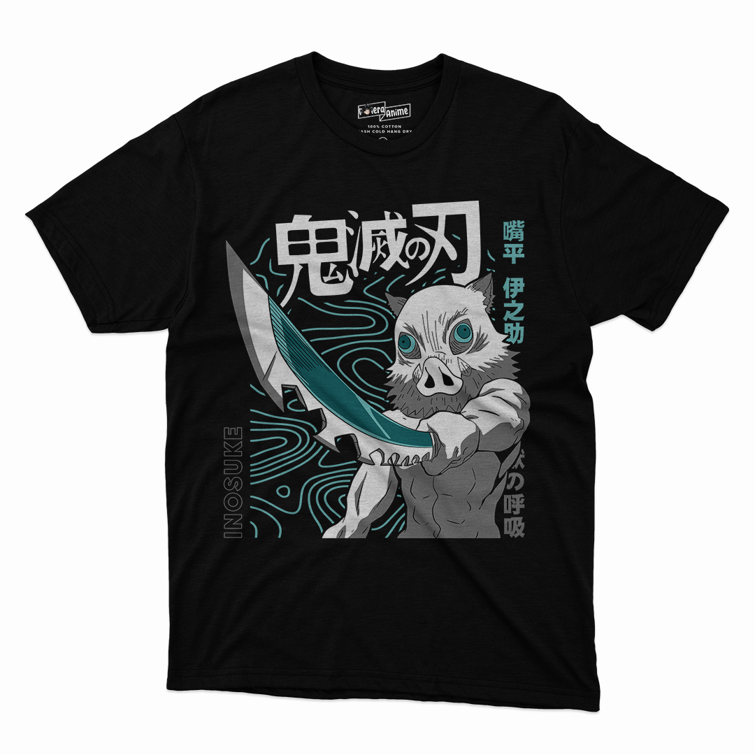 Polera Demon Slayer - Inosuke