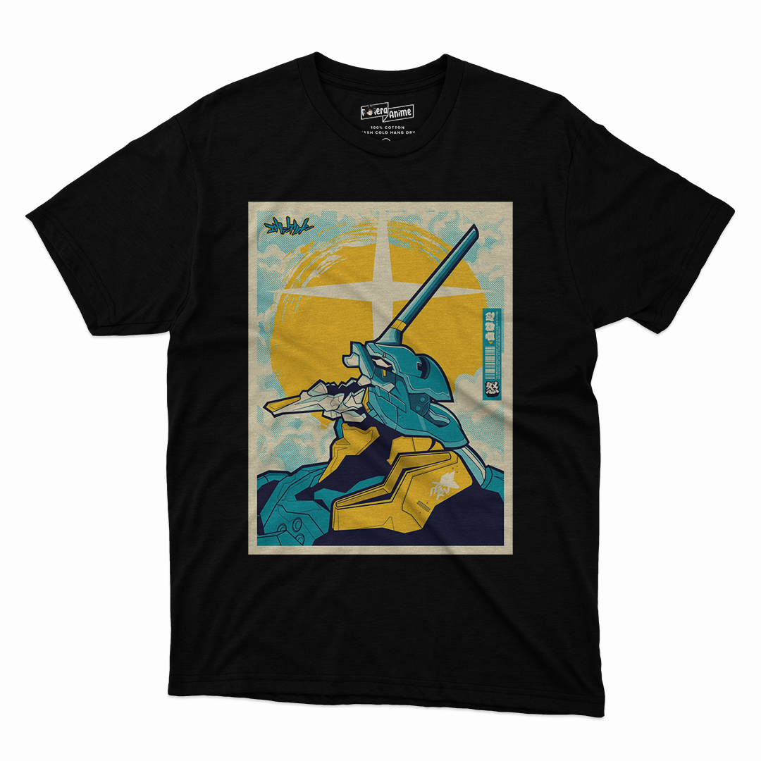 Polera Evangelion - Eva 01 Japan art