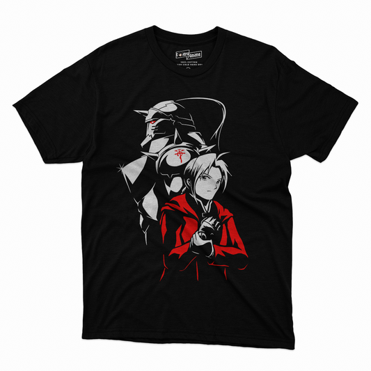 Polera Fullmetal Alchemist - Alphonse Elric y Edward Elric