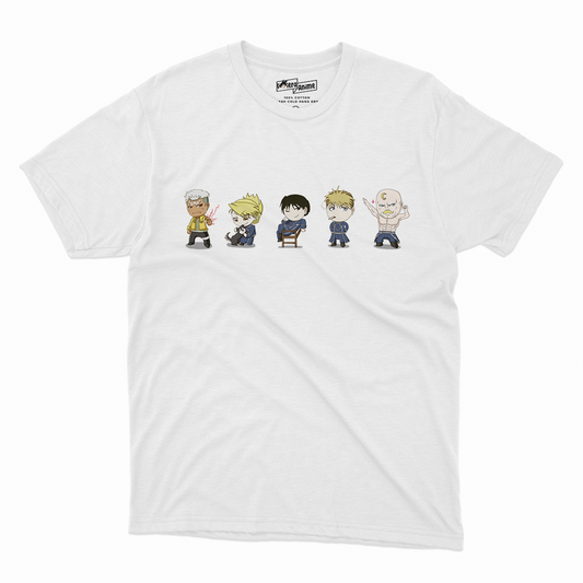 Polera Fullmetal Alchemist - Comando Chibi